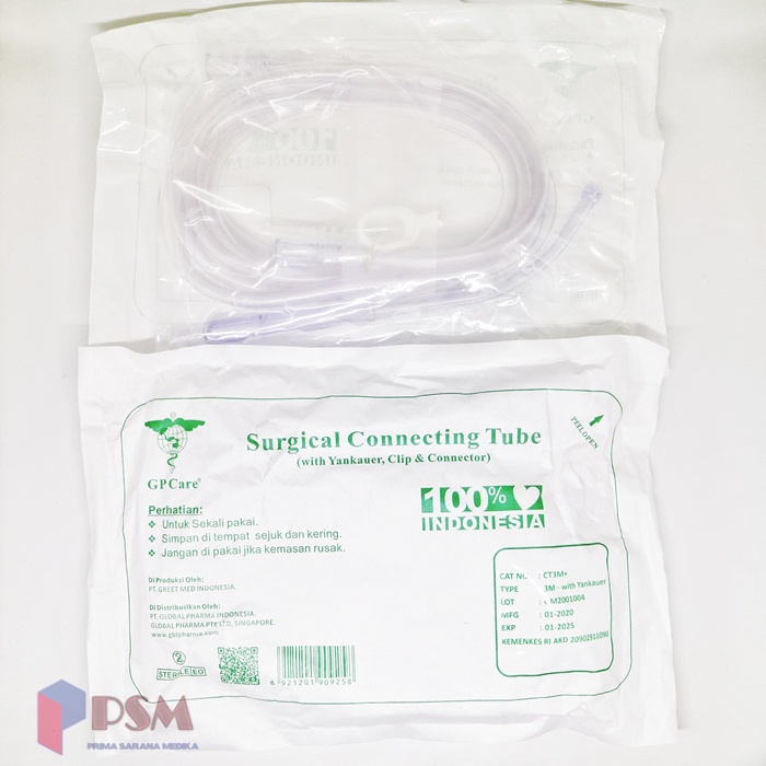 Surgical Suction Connecting Tube With Yankuer / SCT Cosmomed GP Care