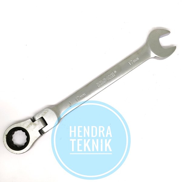 KUNCI RING PAS RACHET 17 MM KUNCI RING PAS RACET 17MM KUNCI KOMBINASI KREK I  PROMOB21