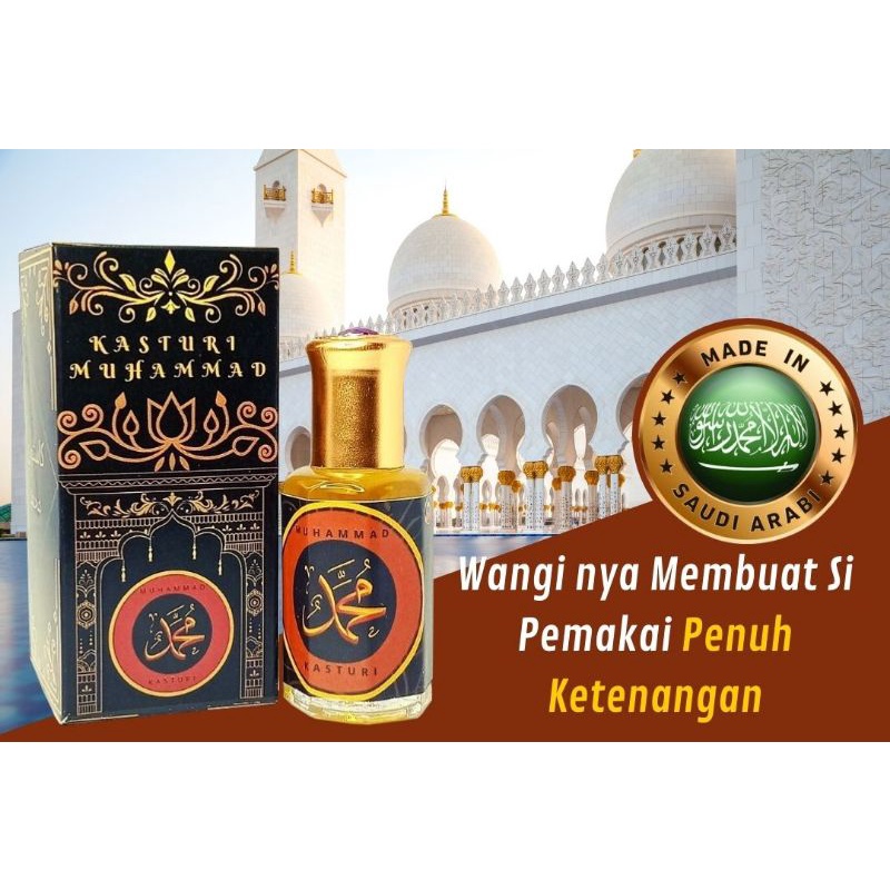 Parfum Kasturi Muhammad 6ml