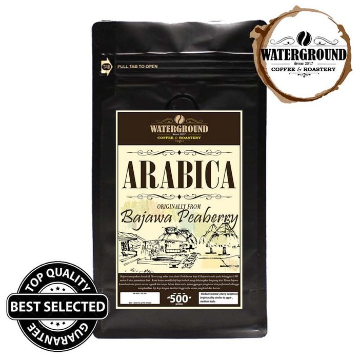 

Kopi Arabika Lanang / Jantan Flores Bajawa Peaberry 500 grams Coffee