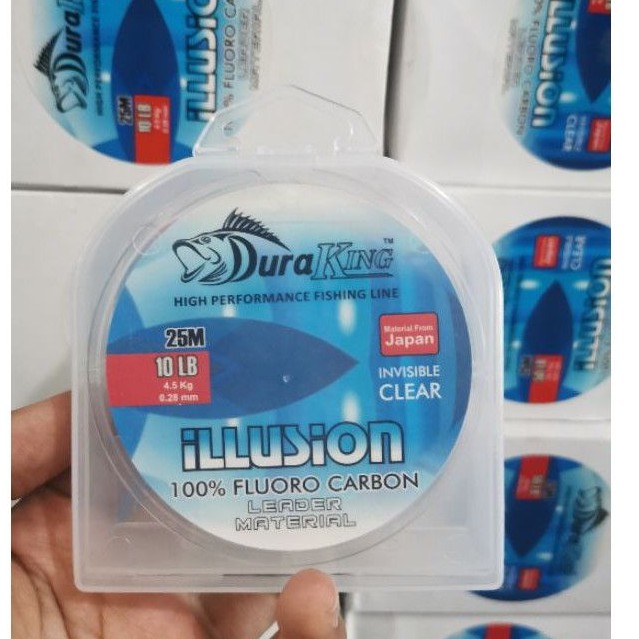 Leader Duraking illusion 100% Fluorocarbon 25M