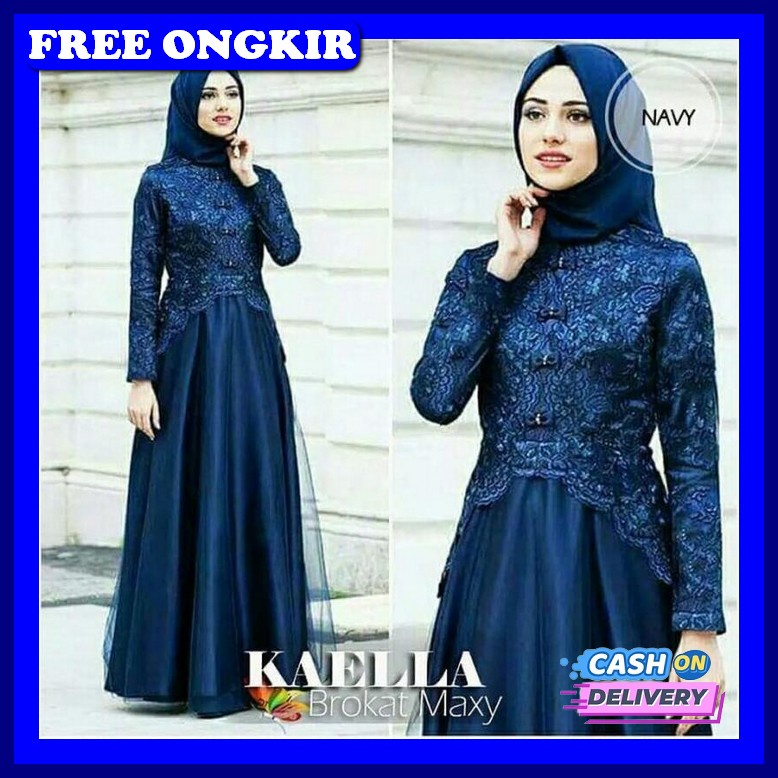 Baju Gamis Remaja / Sahna Dress / Gamis Wanita Terbaru Kekinian / Dress Wanita Murah / Bahan Moscrep