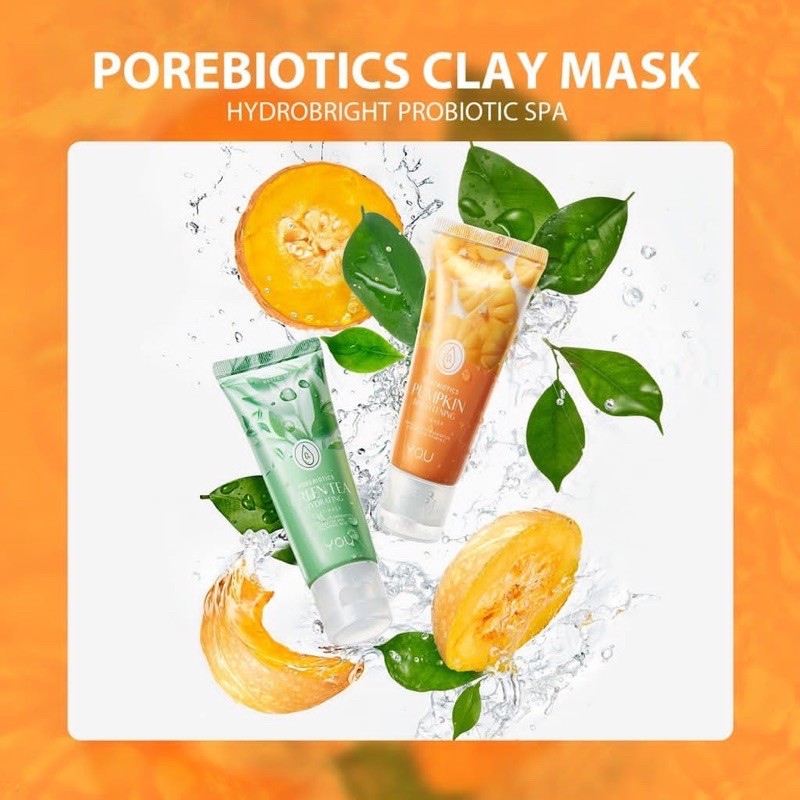 YOU clay mask porebiotics -- Y.O.U porebiotic clay mask -- clay mask mantap