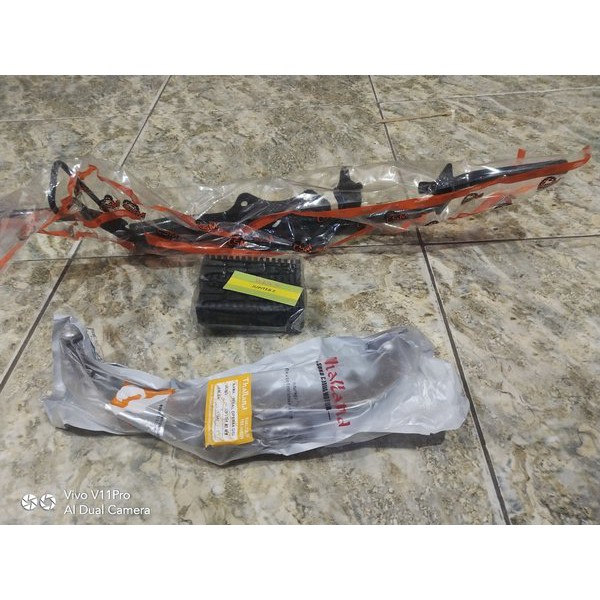 Jual Paket Besi Barstep Jupiter Mx New Karet Step Depan Pedal