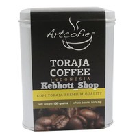 

Artcofie Toraja Whole Bean Coffee 150gr | Art Cofie Kopi Biji Utuh