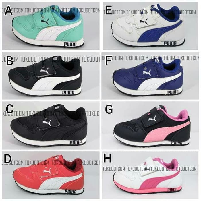 PESAN SEKARANG SEPATU SEKOLAH ANAK PUMA MURAH - A 24-28 KEREN