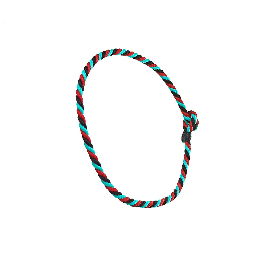 Nagasita [TWN - Merah, Hitam, Hijau Tosca] Gelang Tali Tiga Warna/Tridatu Nyantol