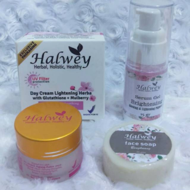 Halwey paket hemat whitening