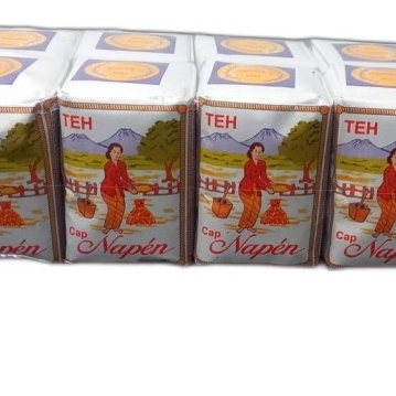 

MURAH TEH TUBRUK WANGI CAP NAPEN PER PACK ISI 10 BUNGKUS X 40 GRAM