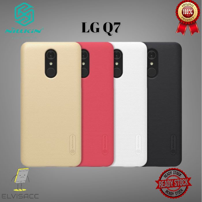 LG Q7 THINQ NILLKIN HARDCASE FROSTED SHIELD ORIGINAL LG Q7 THINQ