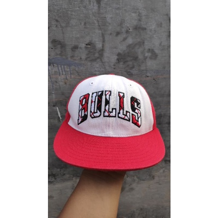 topi snapback Chicago bulls x reebok second