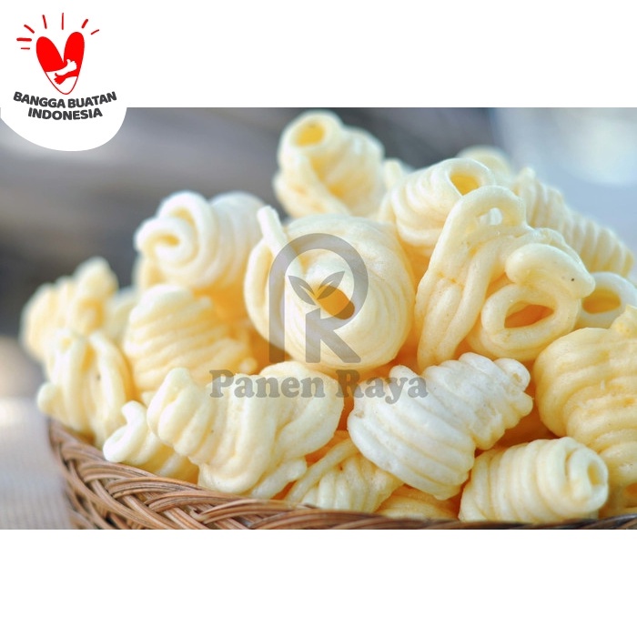 

MURAH Krupuk Keong Rasa Ikan PR 150gr Kerupuk Siap Makan