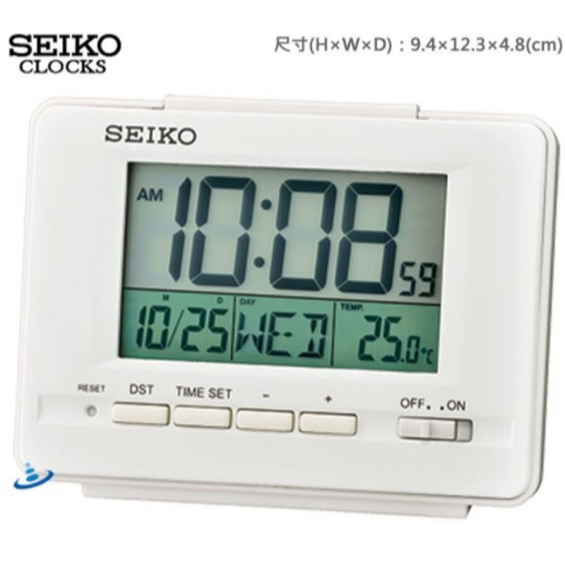 Seiko QHL078#QHL078#QHK078W#jam alarm digital Seiko qhl078#alarm digital clock Seiko Qhl078W