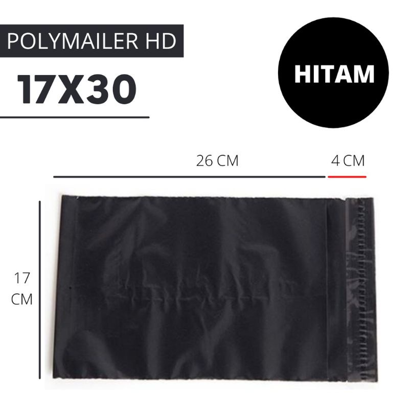 

Polymailer 17 x 30 Satuan Per 1 Lembar Amplop Plastik Murah Packing Olshop