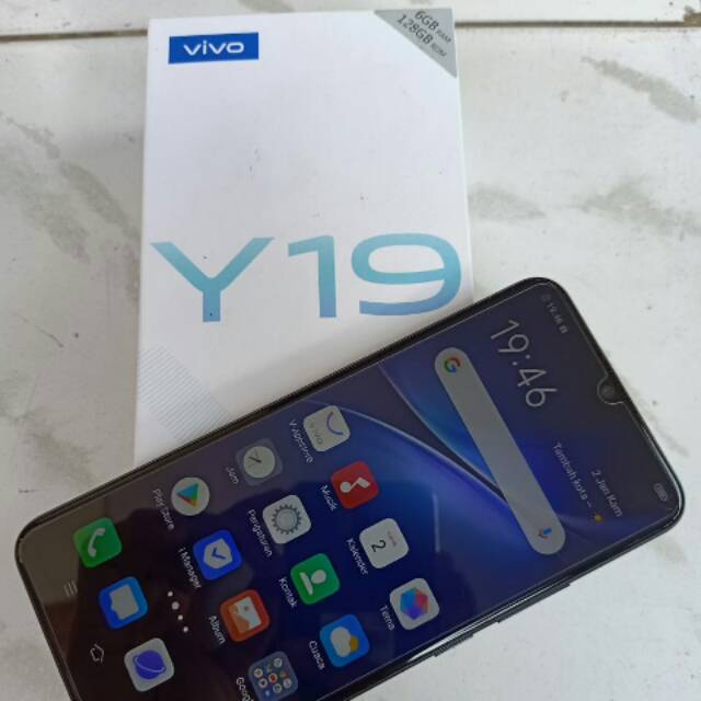 Vivo Y19 Ram 6 Gb 128gb Garansi Resmi Vivo Second Like New Shopee Indonesia