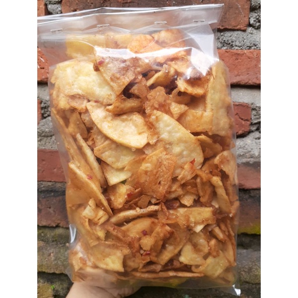 

[hansnack] KERIPIK SINGKONG PEDAS MANIS | KEMASAN 500 GRAM