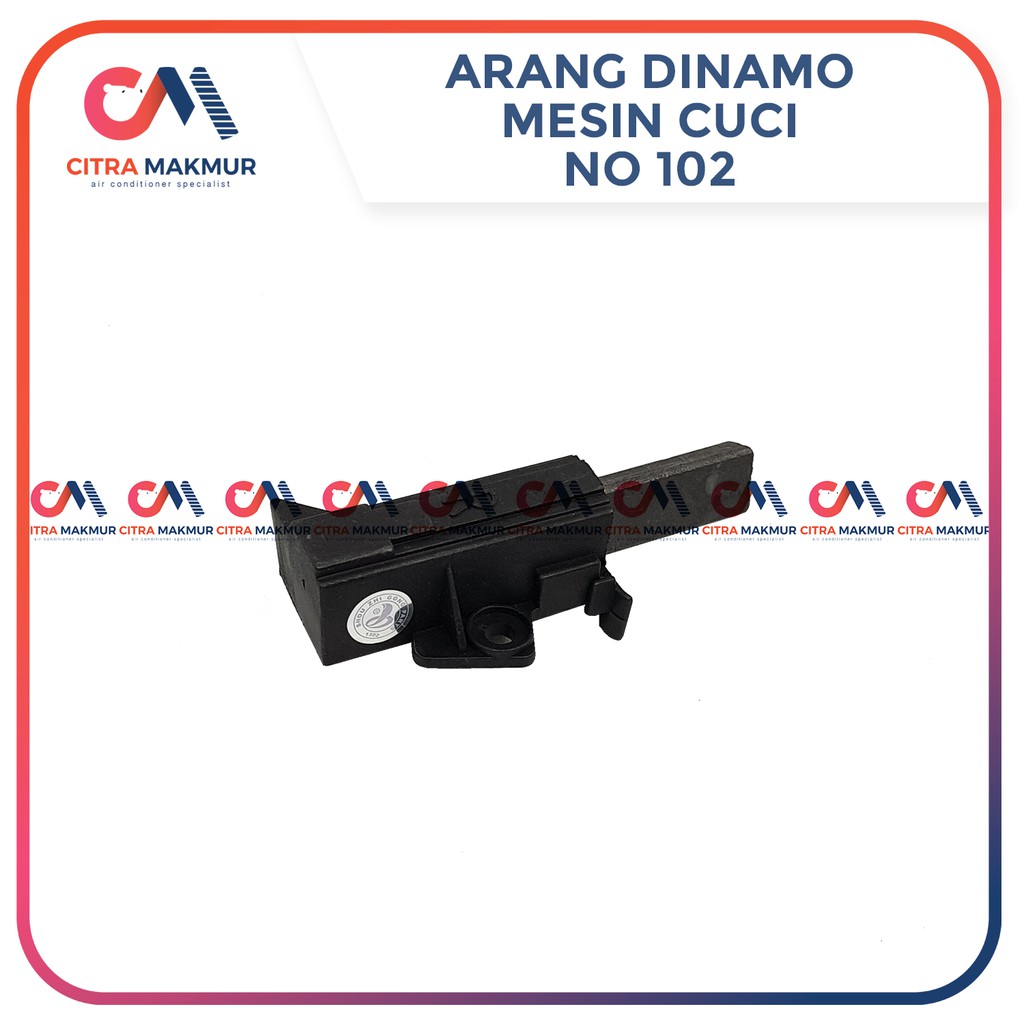 Arang Dinamo Motor Mesin Cuci Depan Front Loading Load Karbon Carbon Brush Electrolux Brushless 102