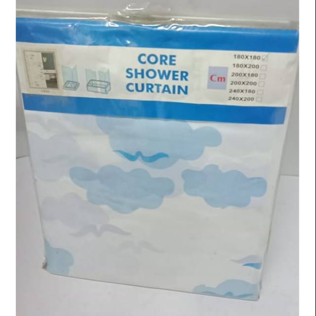 Gorden kamar mandi curtain kamar mandi tirai shower