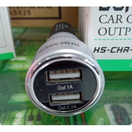 CAR CHARGER ROMANCE HS-CH-C05 2usb SAVER CHARGER ROMANCE 2.1A 2usb 2.1A CHARGER MOBIL ROMANCE 2.1A