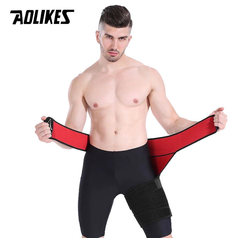 AOLIKES 7958 Comfort Thigh Support - Trim Sleeve - Deker Pelindung Paha Kaki