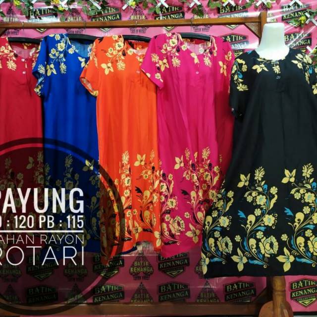 Daster Jumbo Rayon Rotary Sritex