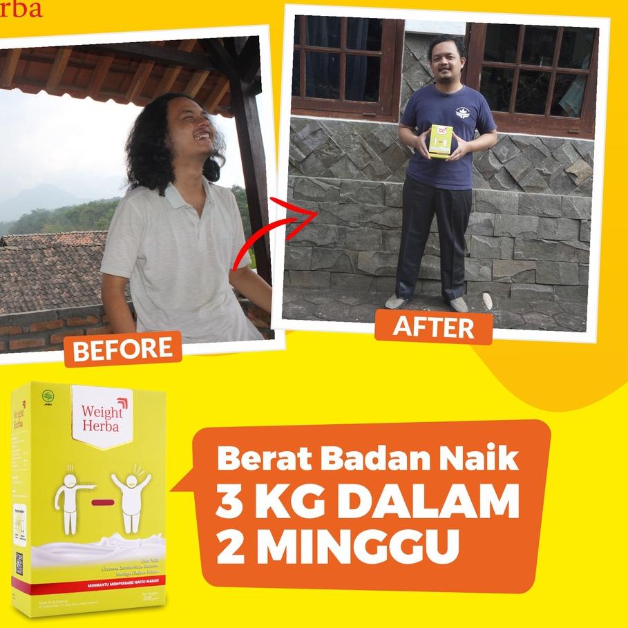 

New! Paket 2 Box Weight Herba Susu Penambah Berat Badan Tanpa Gula Perlancar Saluran Pencernaan ,,
