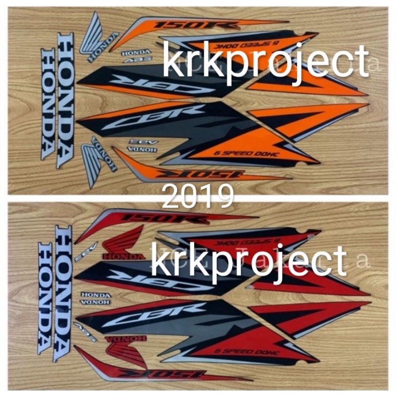striping stiker sticker lis honda cbr150r cbr 150 r cbr 150r 2019