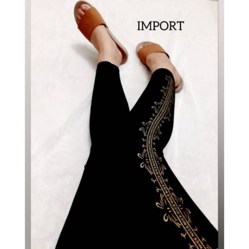 legging import given gold // legging wanita santai/ legging wanita murah /legginv wanita import/legg