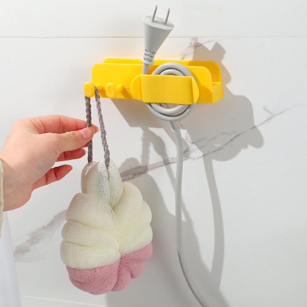 Bracket Kait Gantung Dinding Holder Kabel Listrik