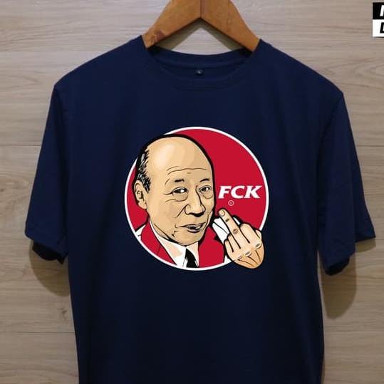 (DONE) KAOS BAJU COMBED DISTRO KAKEK SUGIONO KFC FUCK POLOS CUSTOM INDONESIA GRATIS ONGKIR