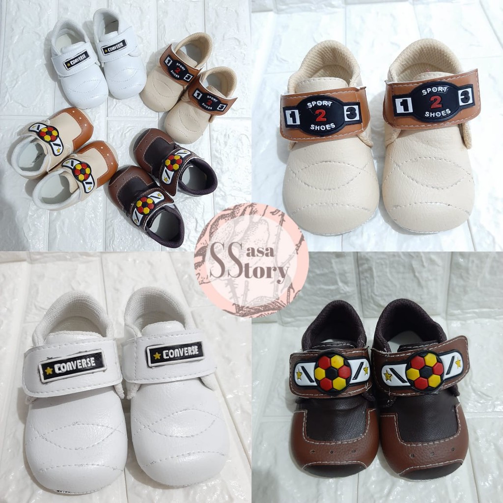 mandirishoestore-SEPATU PREWALKER ANAK LAKI-LAKI 0-12 BULAN CPY03