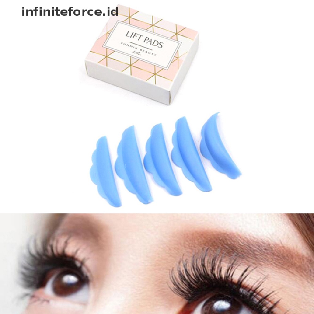 Infiniteforce.id 5 Pasang / set Pad Silikon Untuk Extension Bulu Mata 3d