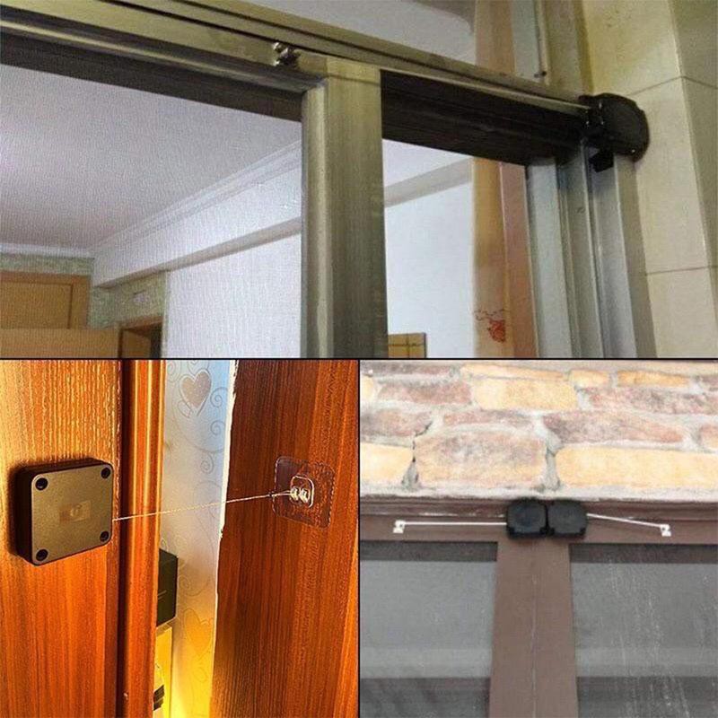 Alat Penutup Pintu otomatis Tanpa Paku  - penutup jendela sliding - auto door closer