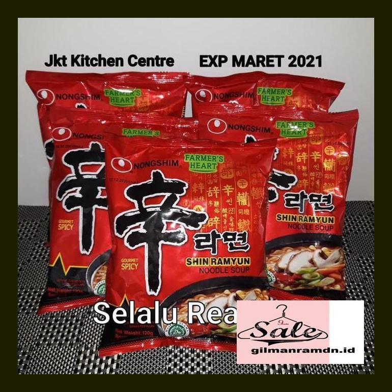 

S40Cgils Mie Korea Instant Noddle Shin Ramyun Nongshim Gourmet Spicy 120Gr Fls40Ggs