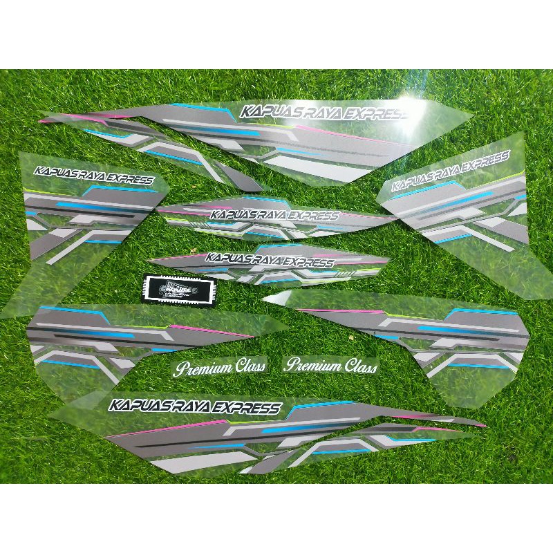 Striping transparan Vario LED 125/150 old livery bus KAPUAS RAYA EXPRESS