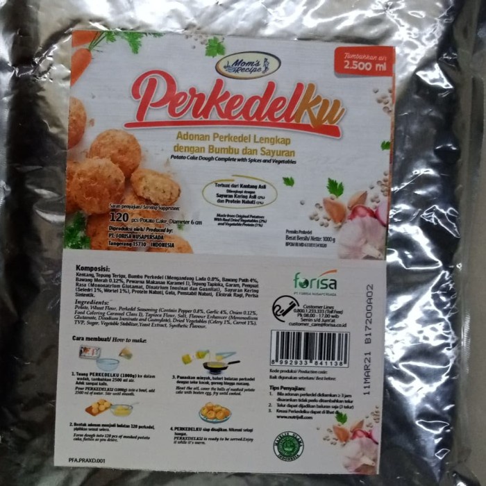 

BISA COD PERKEDELKU 1kG BULKY