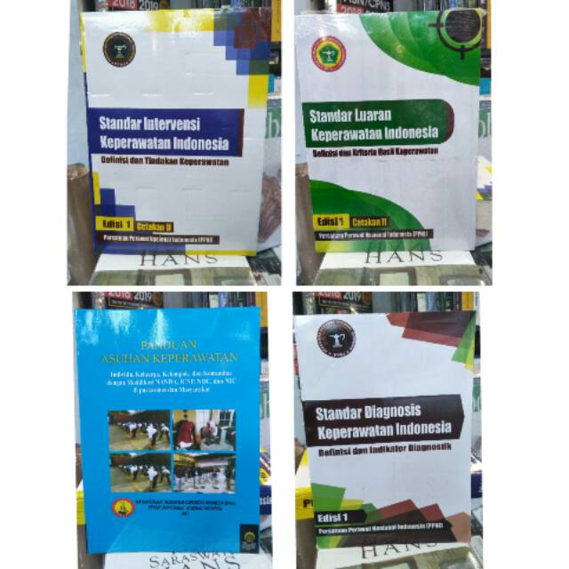 Sepaket 4 buku siki, sdki, slki asuhan keperawatan