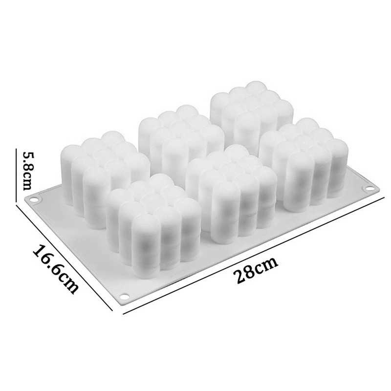 TG-DA Miki Cetakan Kue 3D Cube Baking Cake Dessert Molds Silicone - MH02