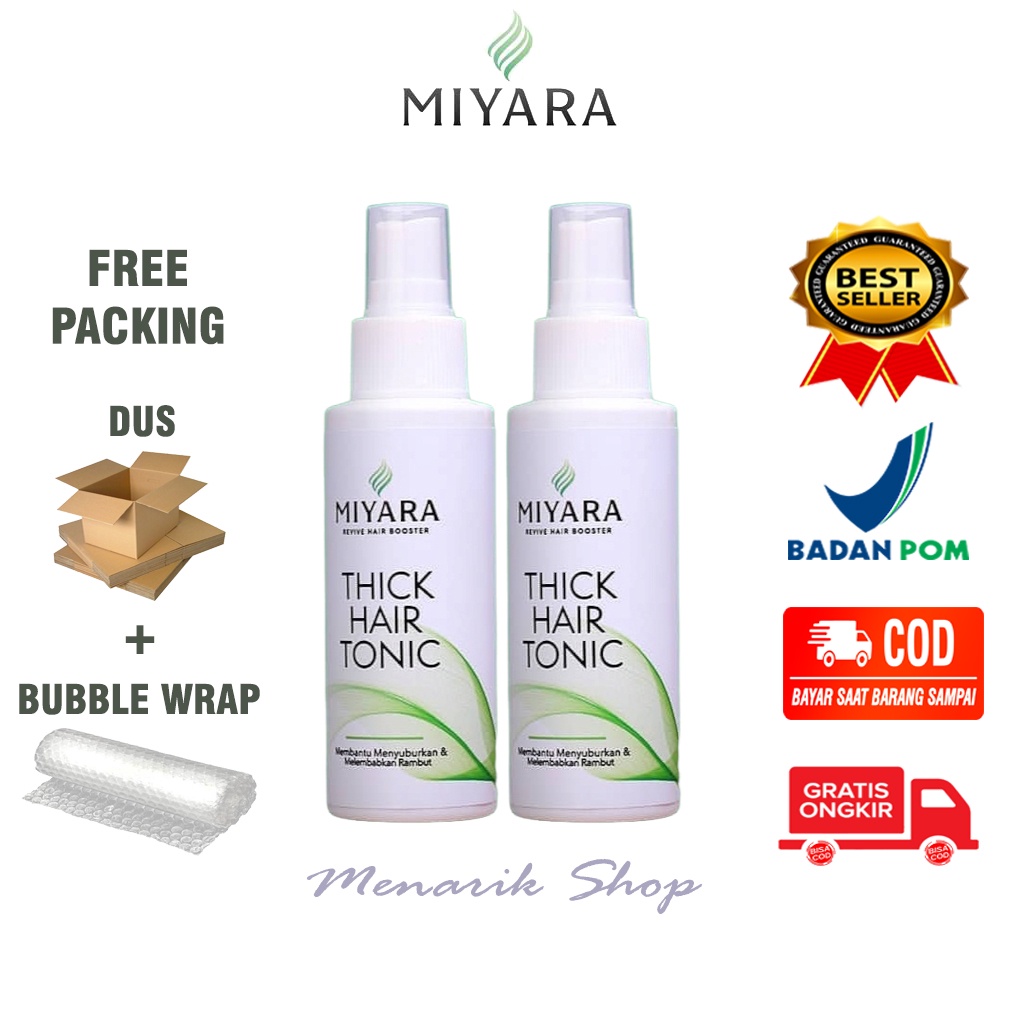 Jual Miyara Thick Hair Tonic - Original 100% | Shopee Indonesia