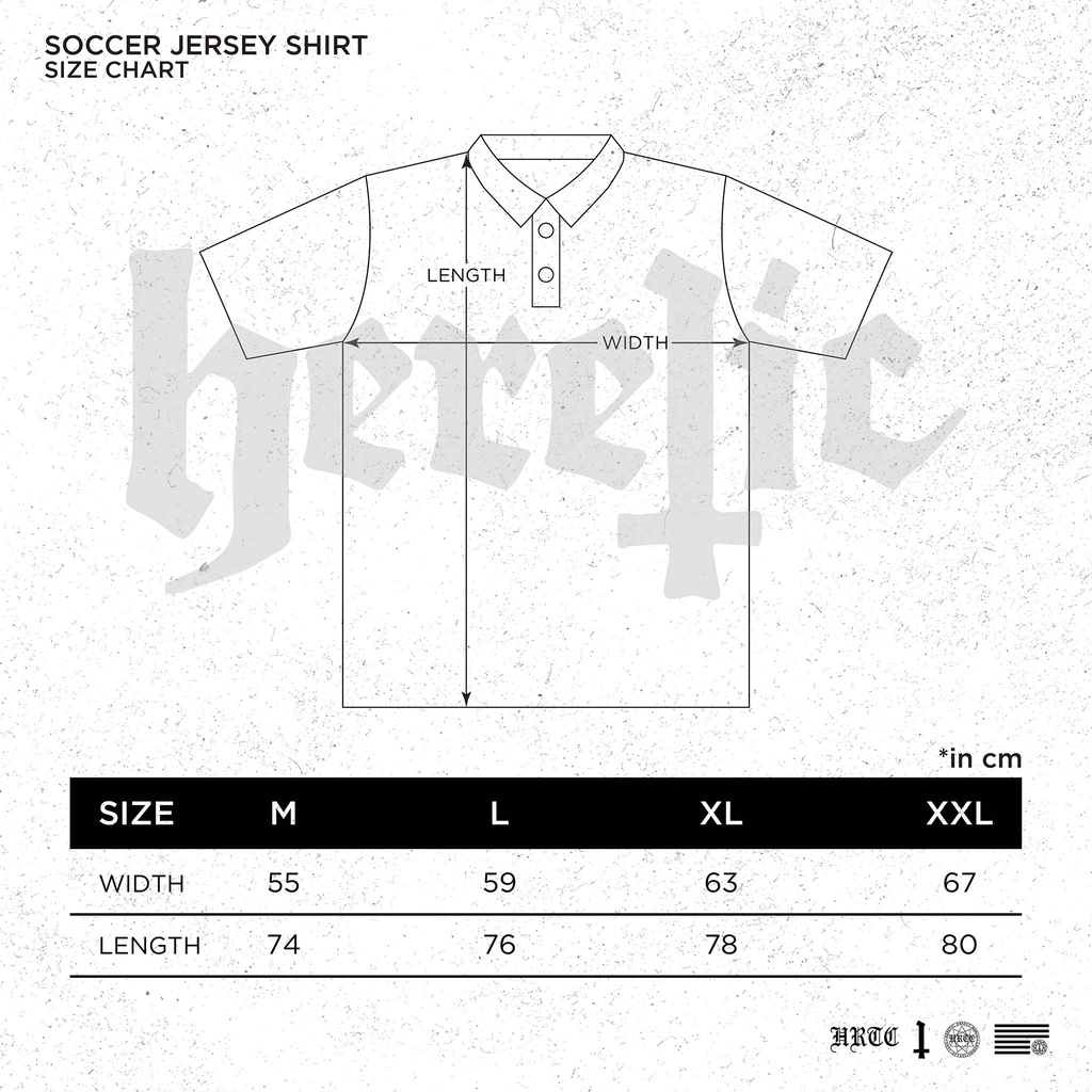 Heretic - Soccer Jersey Shirt - DR 13