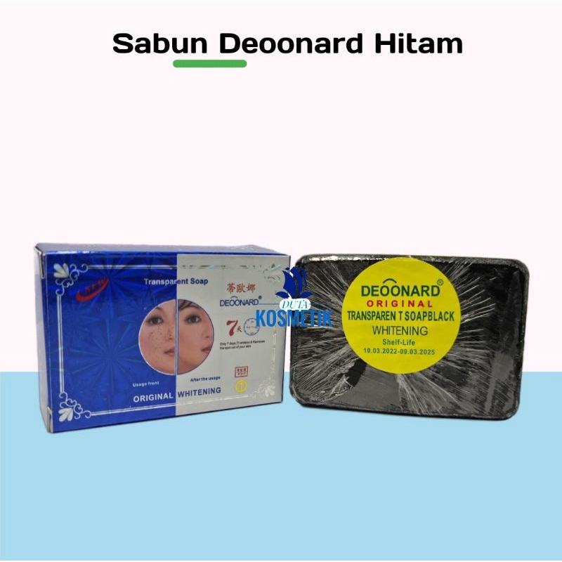 SABUN DEOONARD BIRU WHITENING ORYGINAL