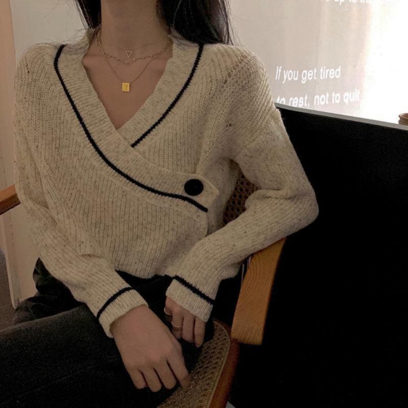 Jual M FESYEN | FELI KNIT TOP | CROP TOP KOREAN STYLE | SWEATER CROP ...