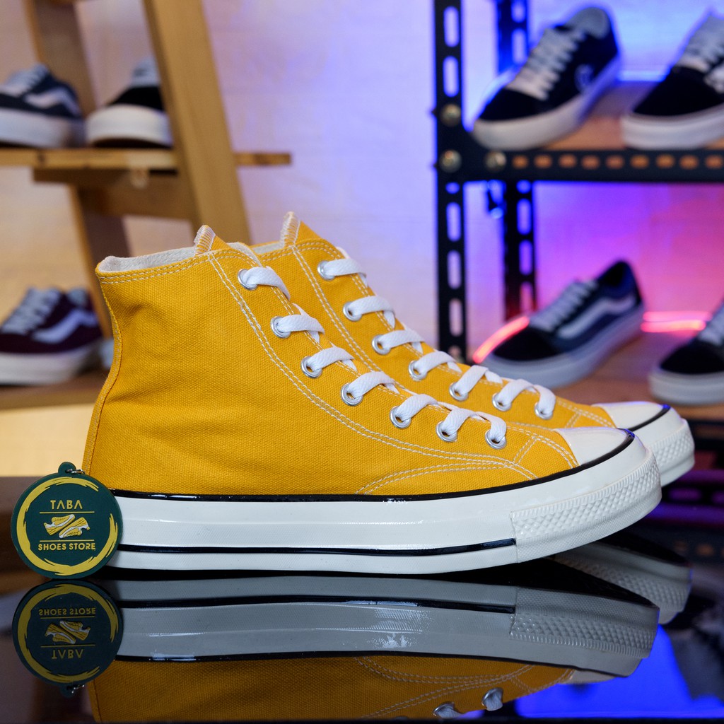 (BISA COD) Sepatu Sneakers 70s High Yellow Pria Wanita