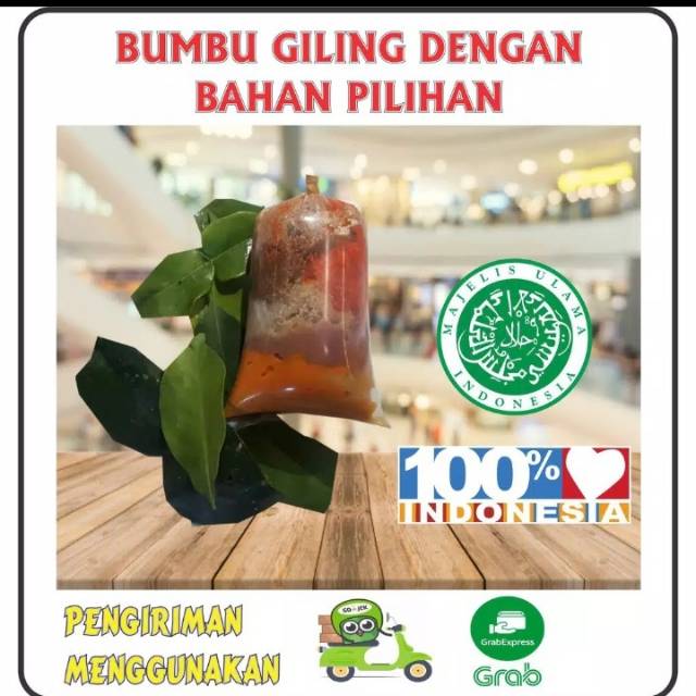 

Bumbu pesmol Ikan untuk 1kg
