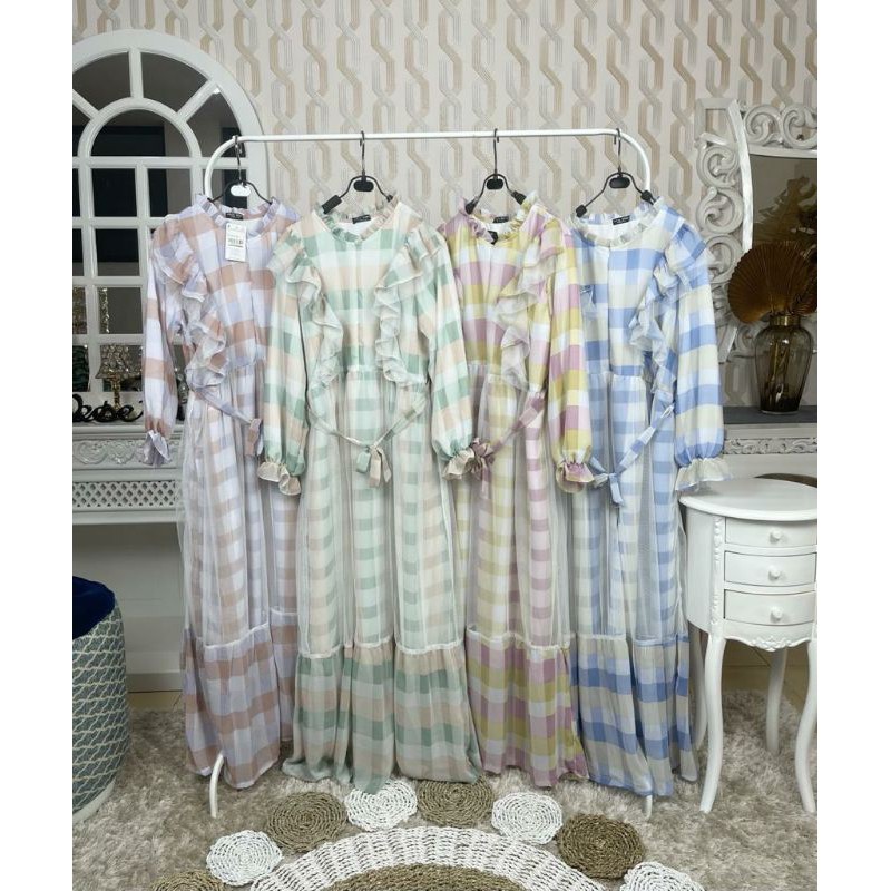 DRESS BY MEIJIEWANG / GAMIS MEI JIE WANG TERBARU 2021 ( RAMADHAN SALE )