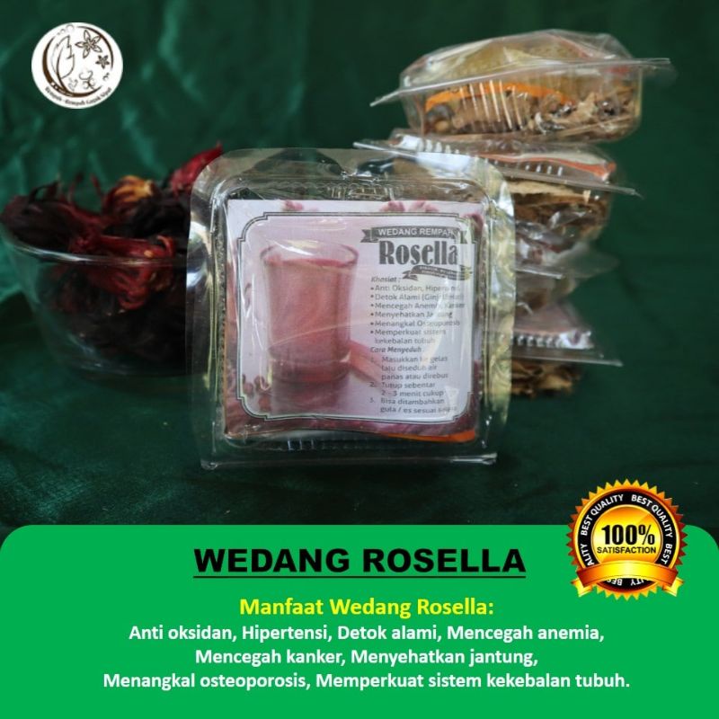 

WEDANG REMPAH PREMIUM LENGKAP HERBAL ROSELLA GAGAKSIPAT