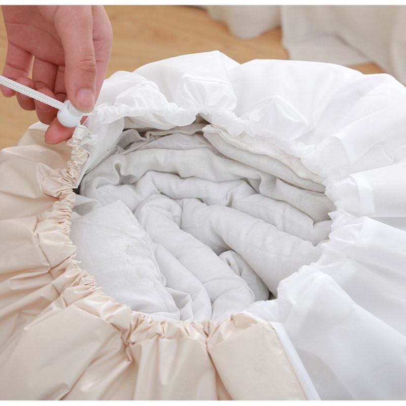 Storage Bag Cloth Bag Tempat bedcover pakaian Keranjang Baju Kotor Keranjang Laundry Keranjang Mainan