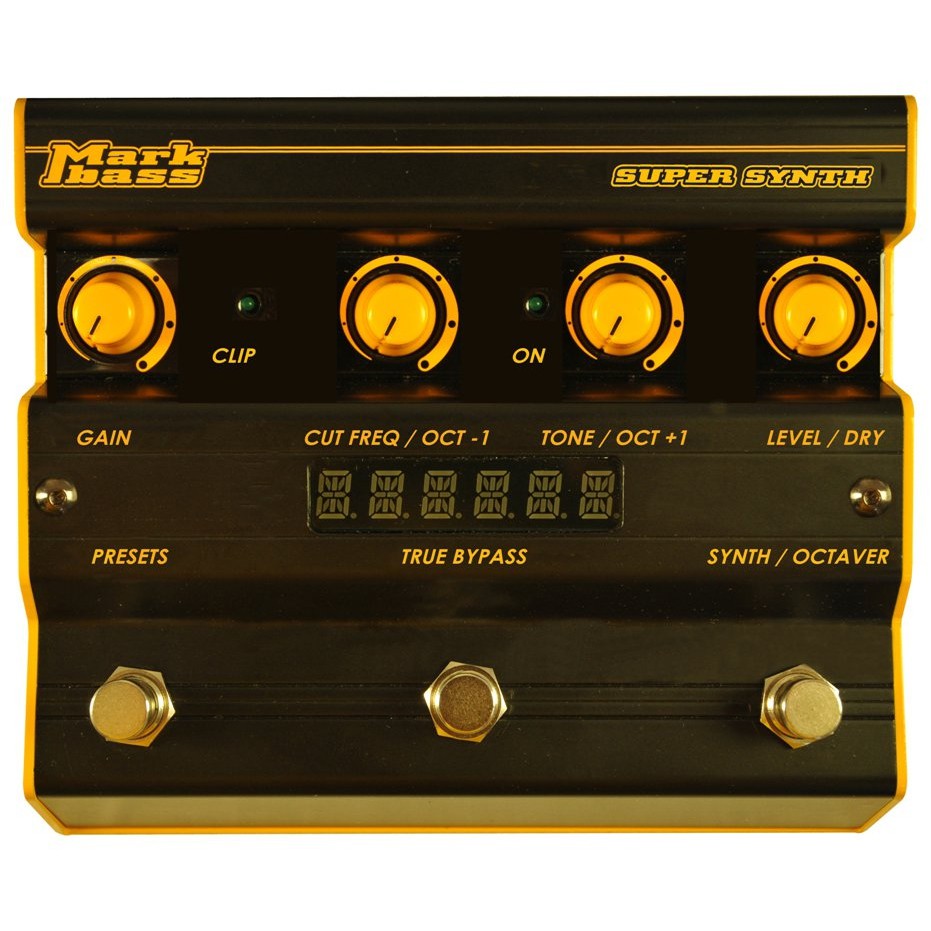 Efek Bass Markbass Super Synth Pedal "Programable Bass Synthesizer"