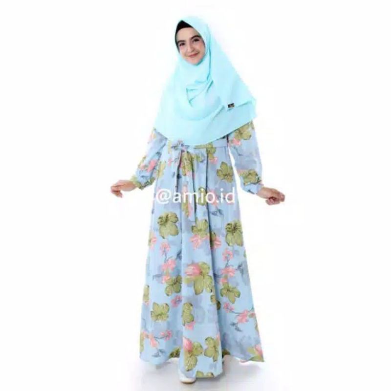 Gamis Wolfis Only Orchid Dress Original by Amio