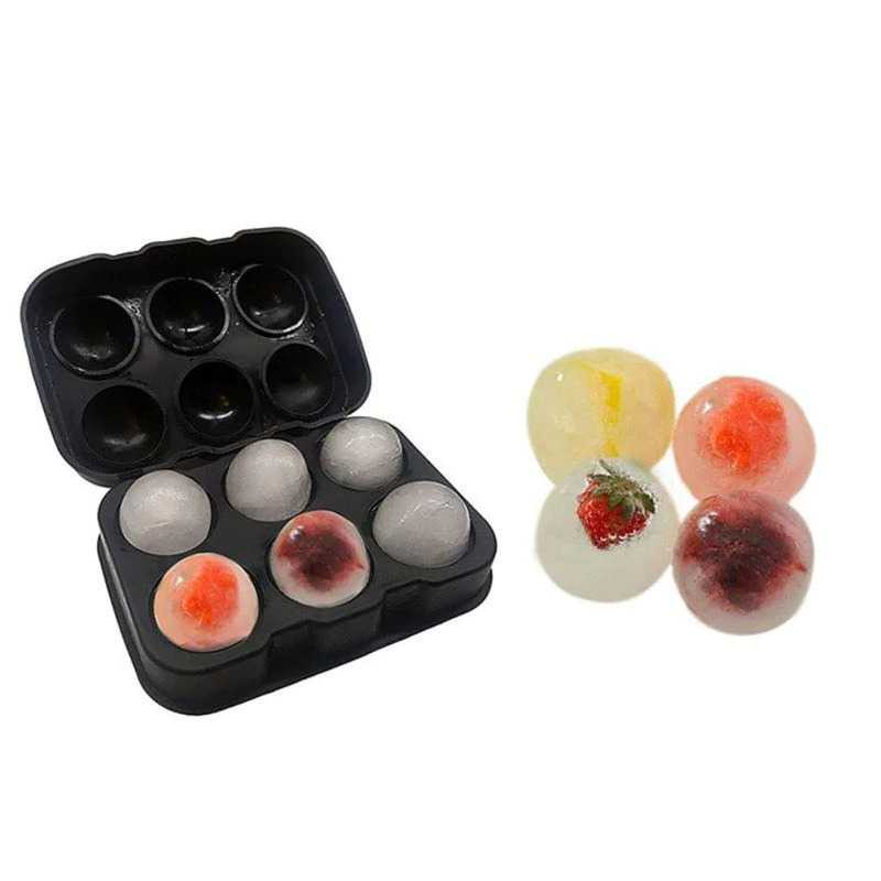 Winzwon Cetakan Es Batu Ice Cube Tray Cube + Ball 2 PCS - CW76685